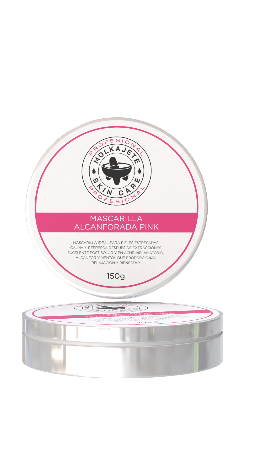 Mascarilla Alcanforada Pink
