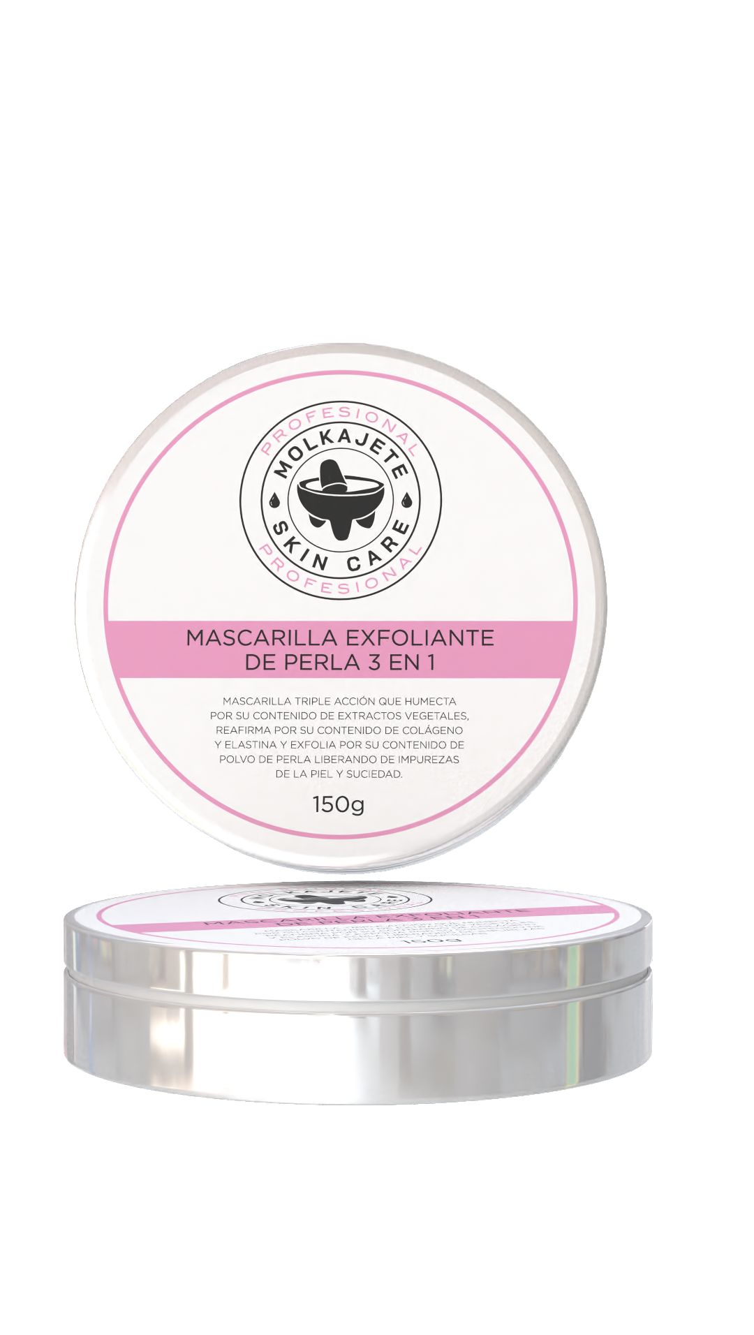 Mascarilla Exfoliante de Perla 3 en 1